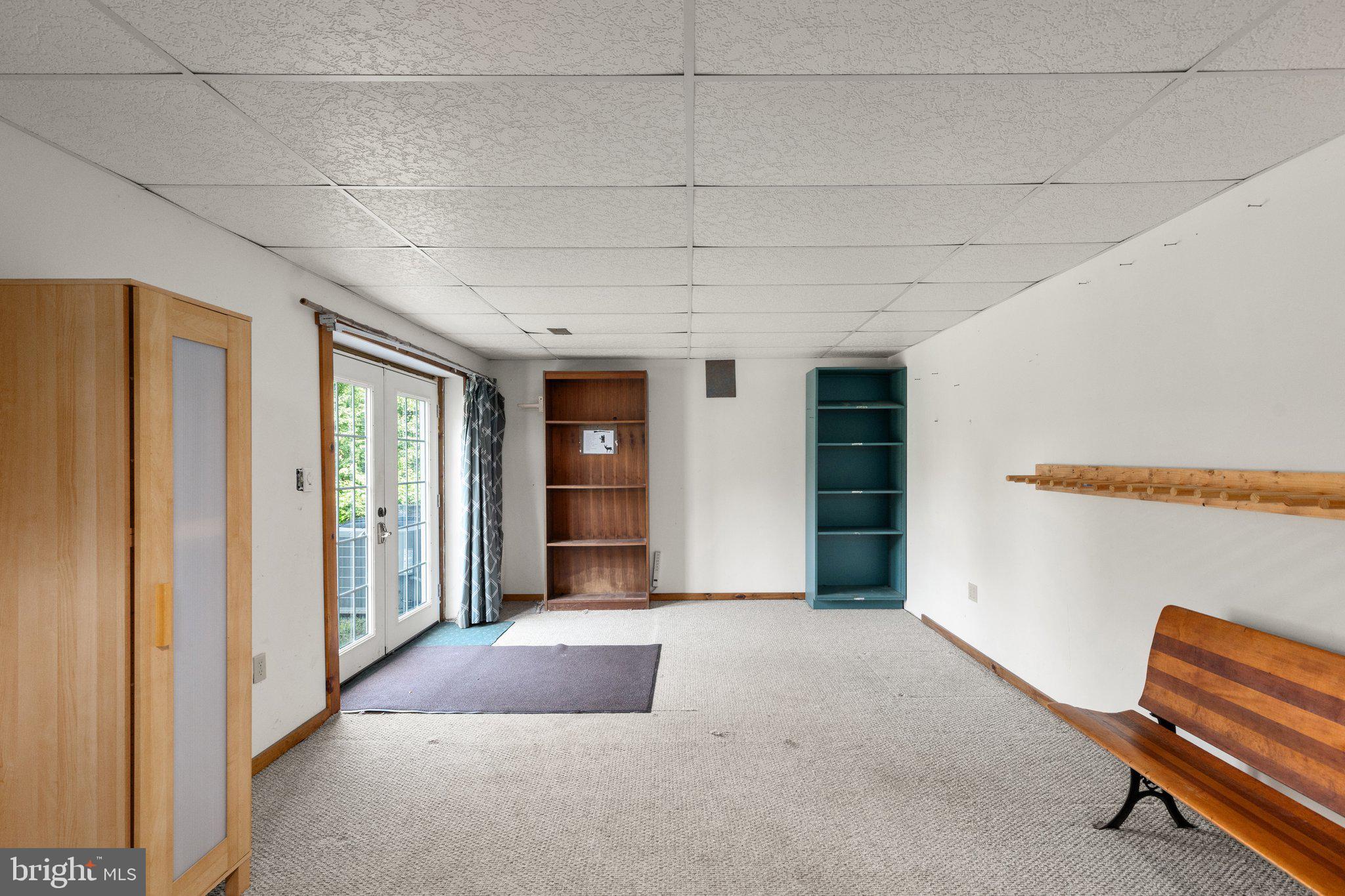 3926 Old Rocks Road Street, MD 21154 - Photo 33 of 56 basement area. attached storage area/half bath