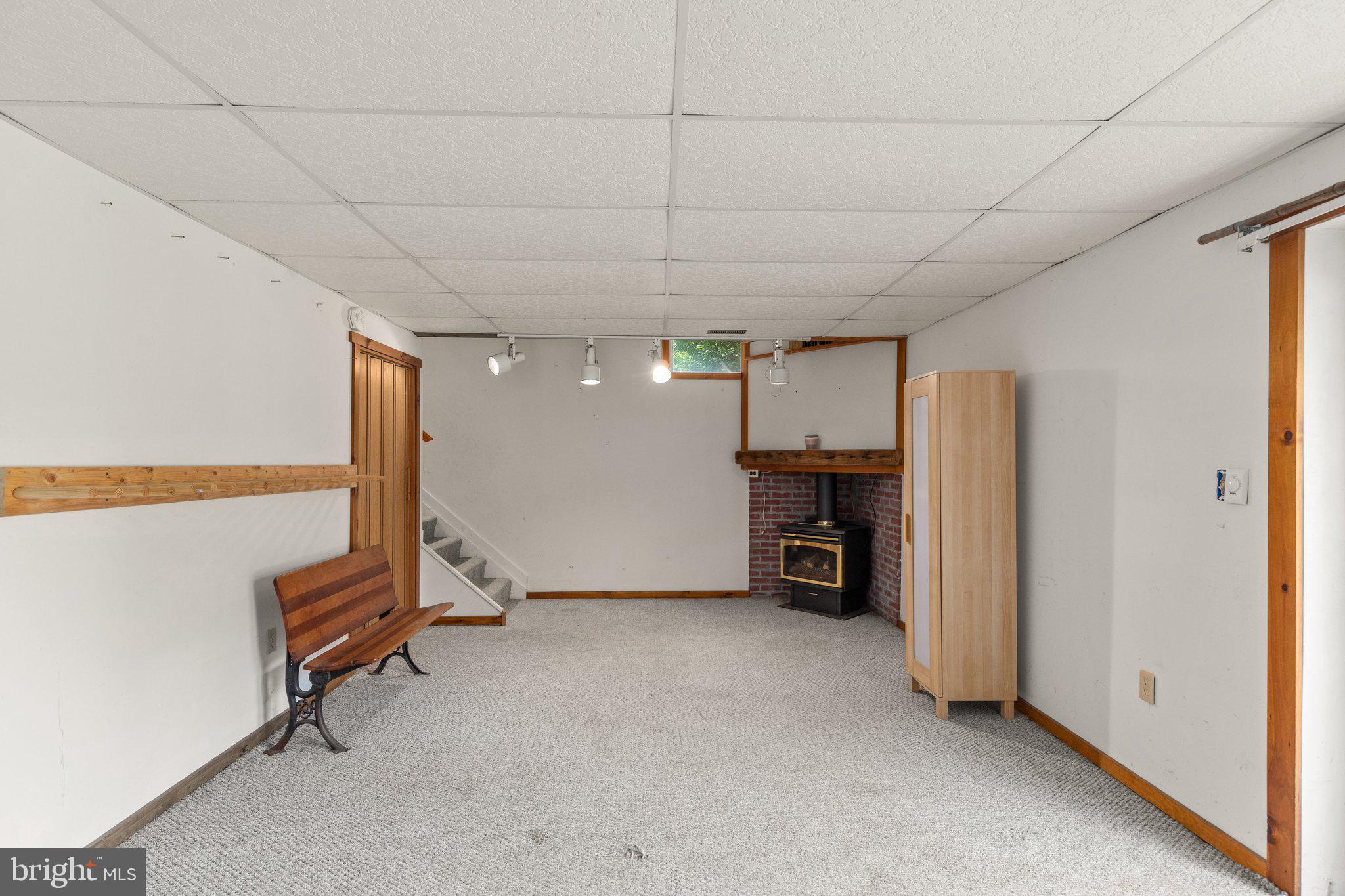 3926 Old Rocks Road Street, MD 21154 - Photo 34 of 56 basement area. attached storage area/half bath