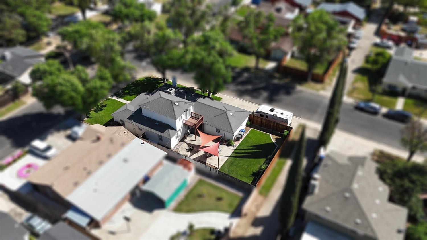 401 Fortuna Avenue Modesto, CA 95354 - Photo 39 of 43 an aerial view of a house with outdoor space