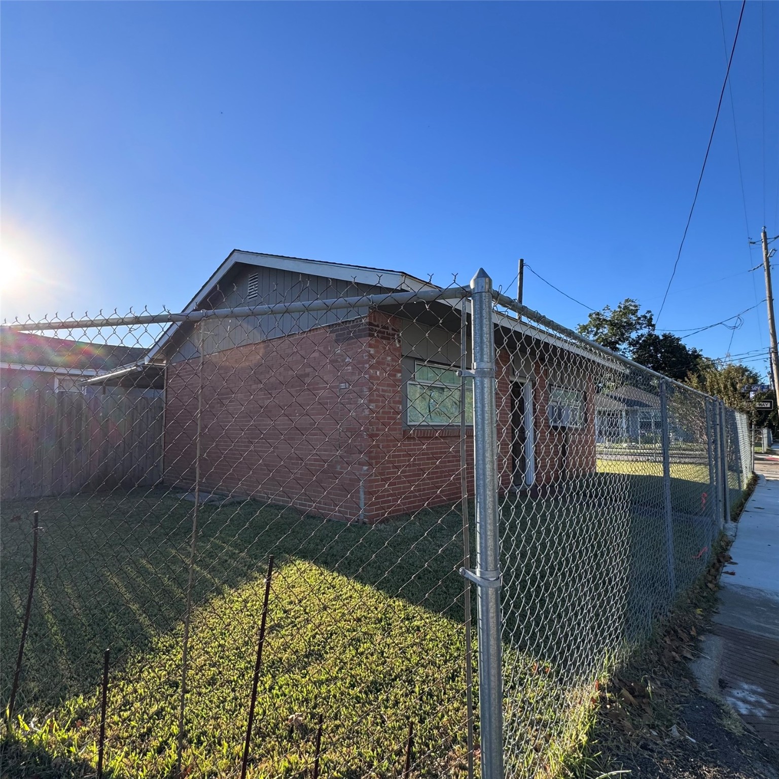 416 Casey Street, Unit 1/2 Baytown, TX 77520 - Photo 2 of 6 a view of backyard