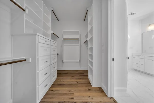 a view of closet