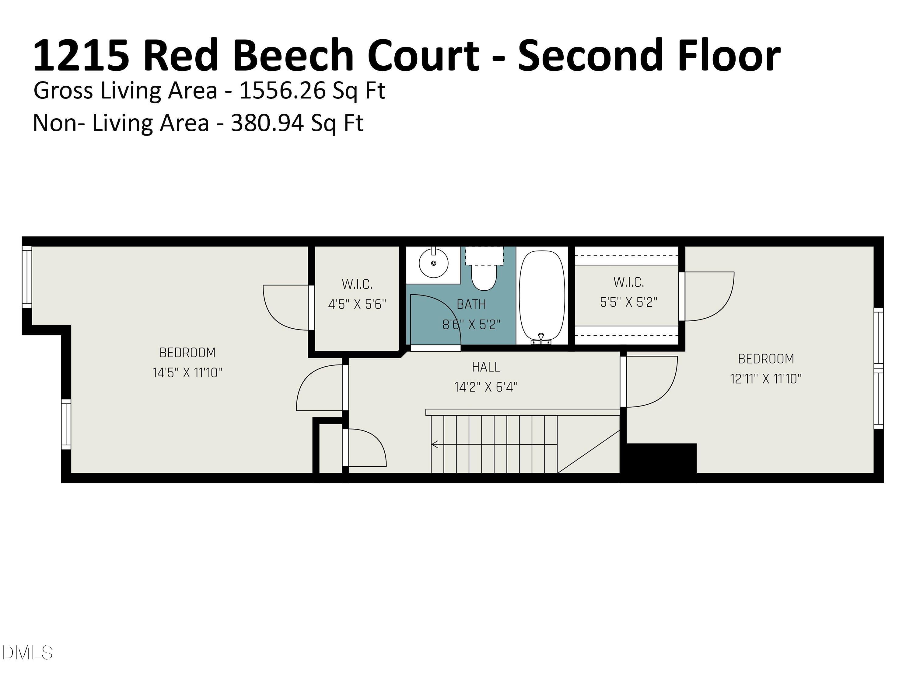 1215 Red Beech Court Raleigh, NC 27614 - Photo 29 of 31 second floor