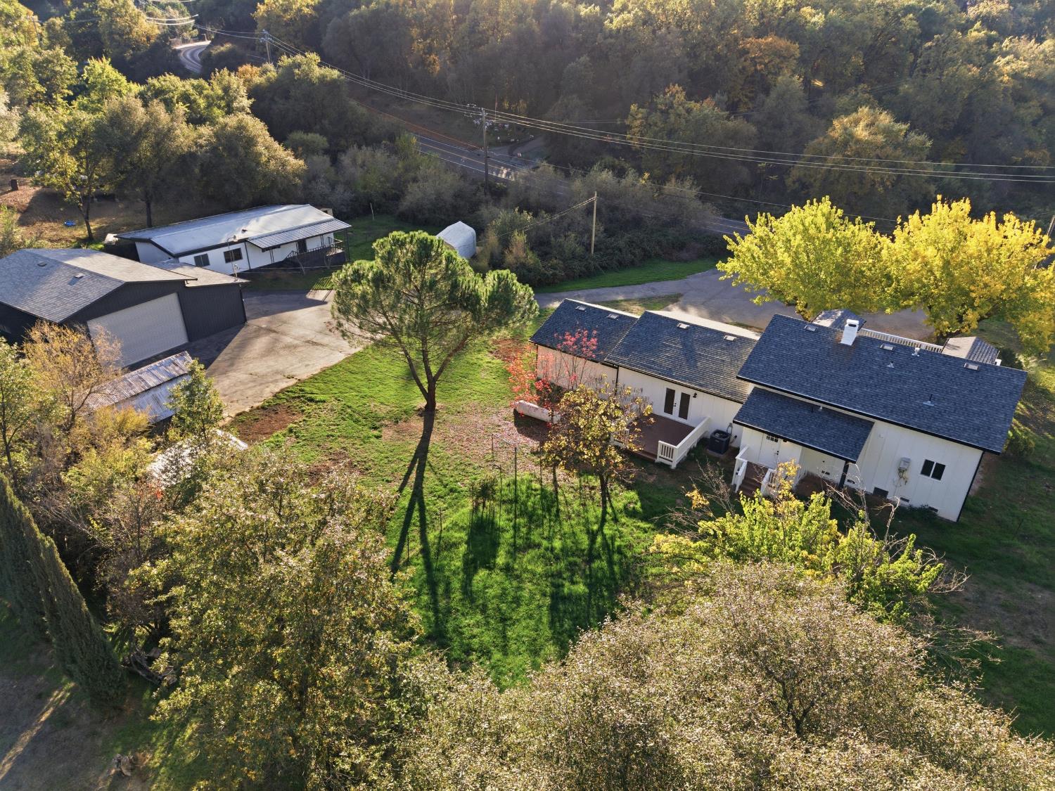 4117 El Dorado Road Placerville, CA 95667 - Photo 29 of 54 an aerial view of a house with a yard