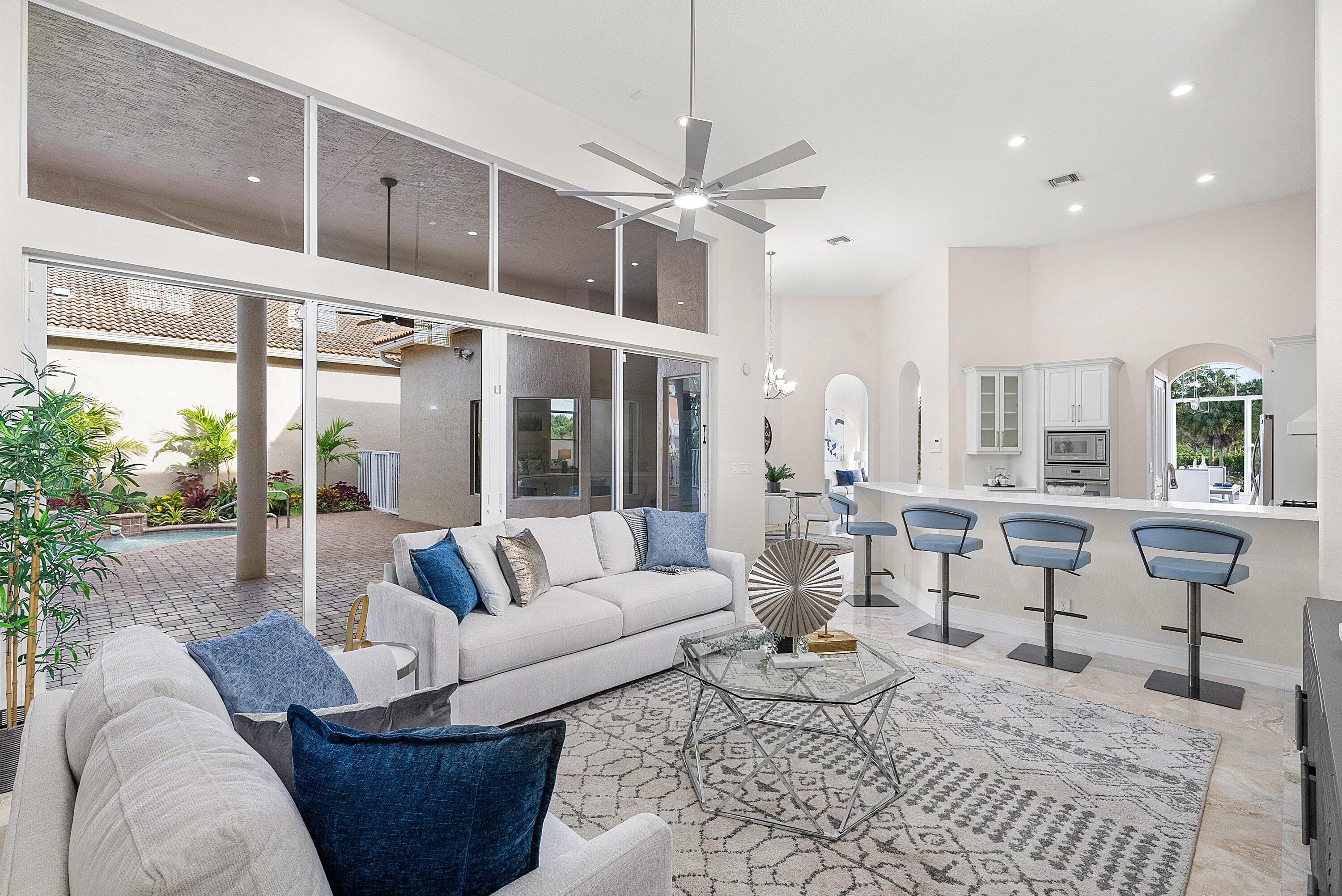 6468 Polo Pointe Way Delray Beach, FL 33484 - Photo 18 of 57 Living Room
