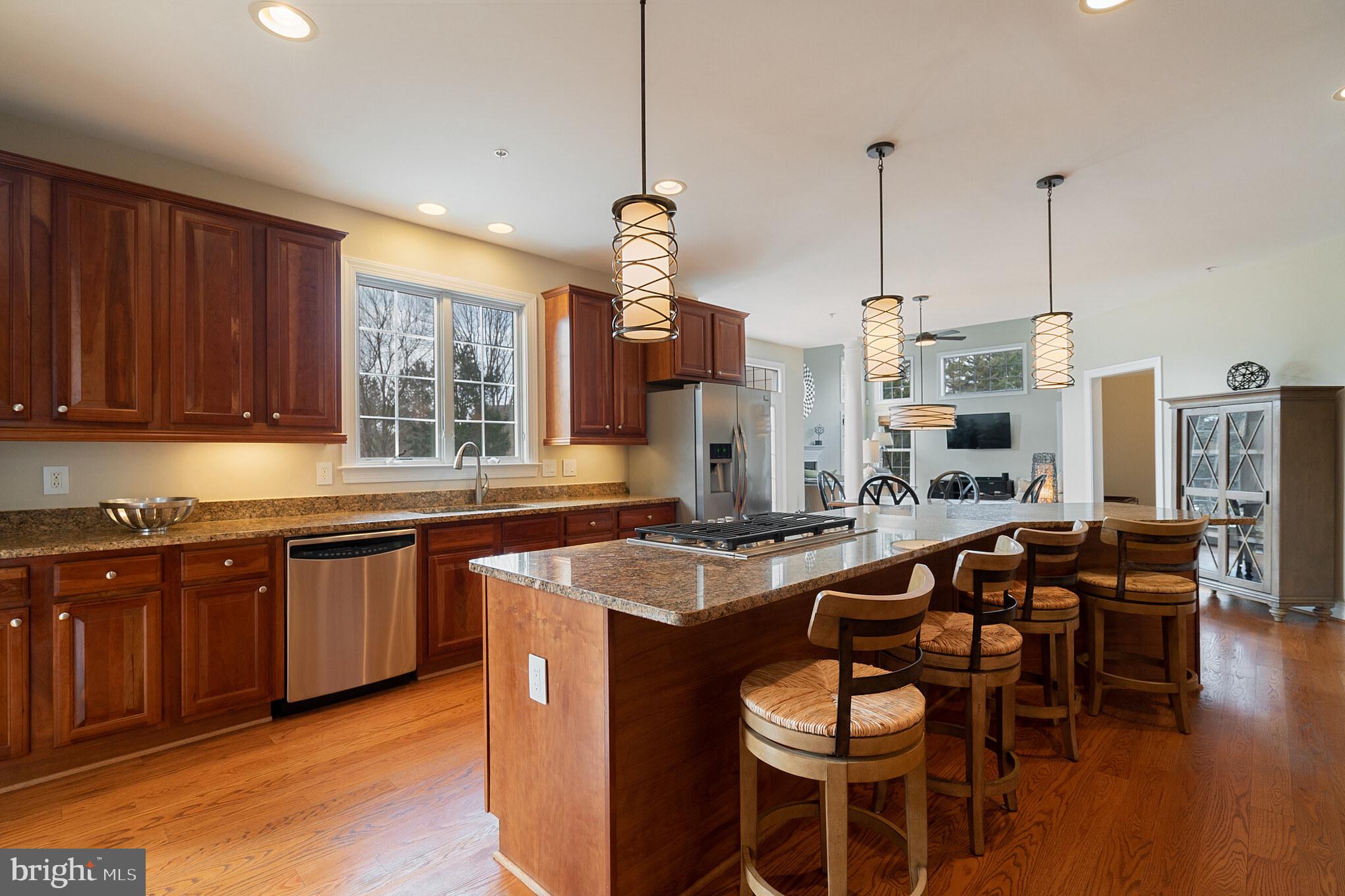 6508 Griffith Road Laytonsville, MD 20882 - Photo 10 of 35 Huge, Well-Equipped Kitchen with Large Island