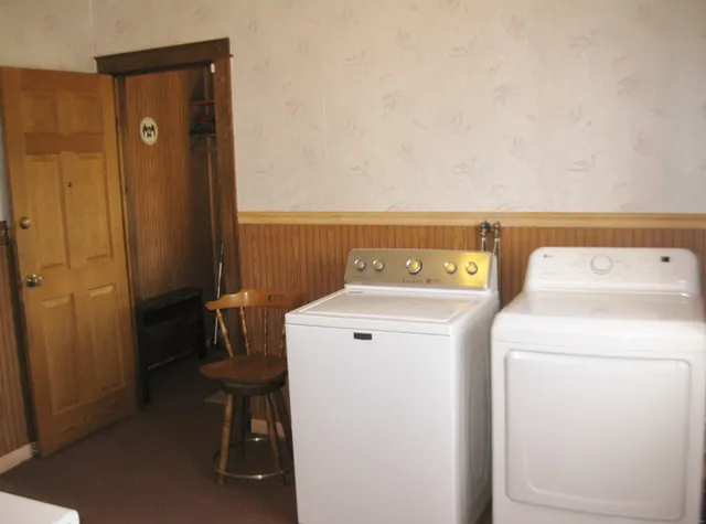 a very nice looking room with a large window