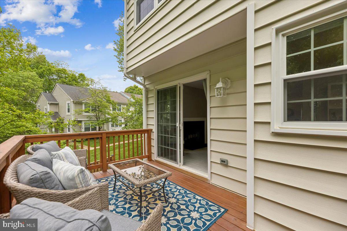 5211 Spring Branch Boulevard Dumfries, VA 22025 - Photo 22 of 32 a view of balcony with furniture