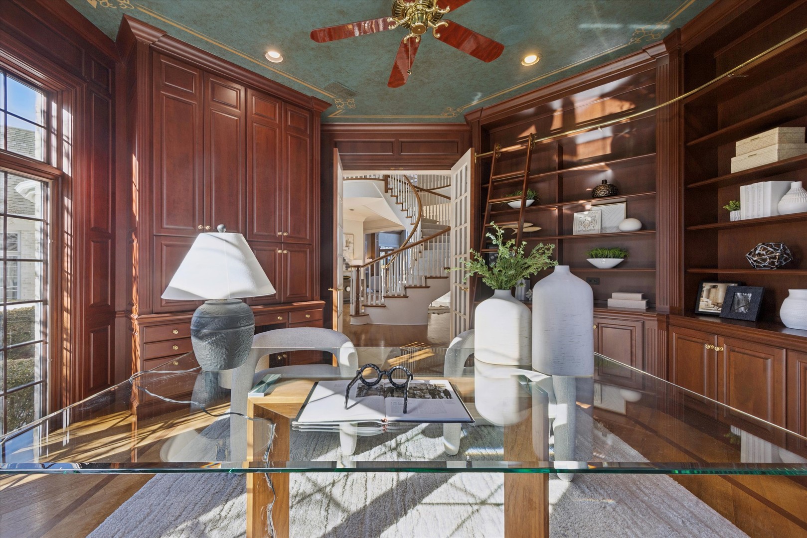 15W260 62nd Street Burr Ridge, IL 60527 - Photo 18 of 48 a view of a dining room with furniture and chandelier