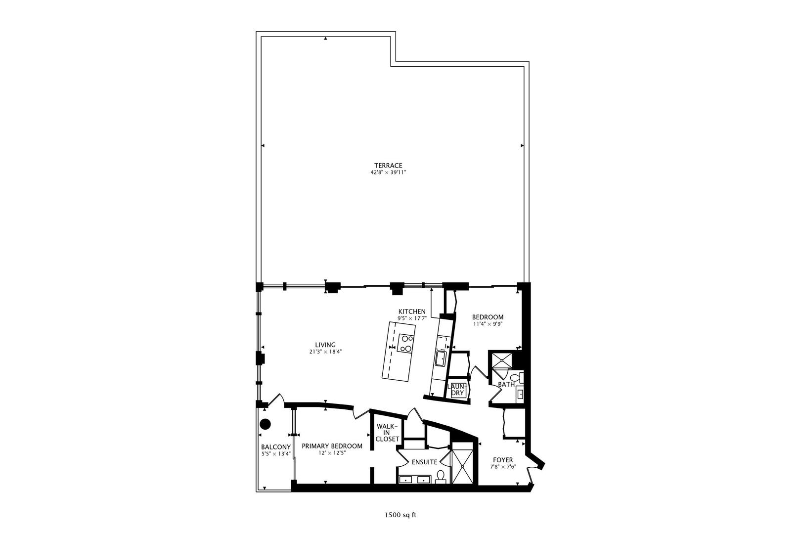 1530 South State Street, Unit 12J Chicago, IL 60605 - Photo 28 of 28 a picture of a bench in a white building