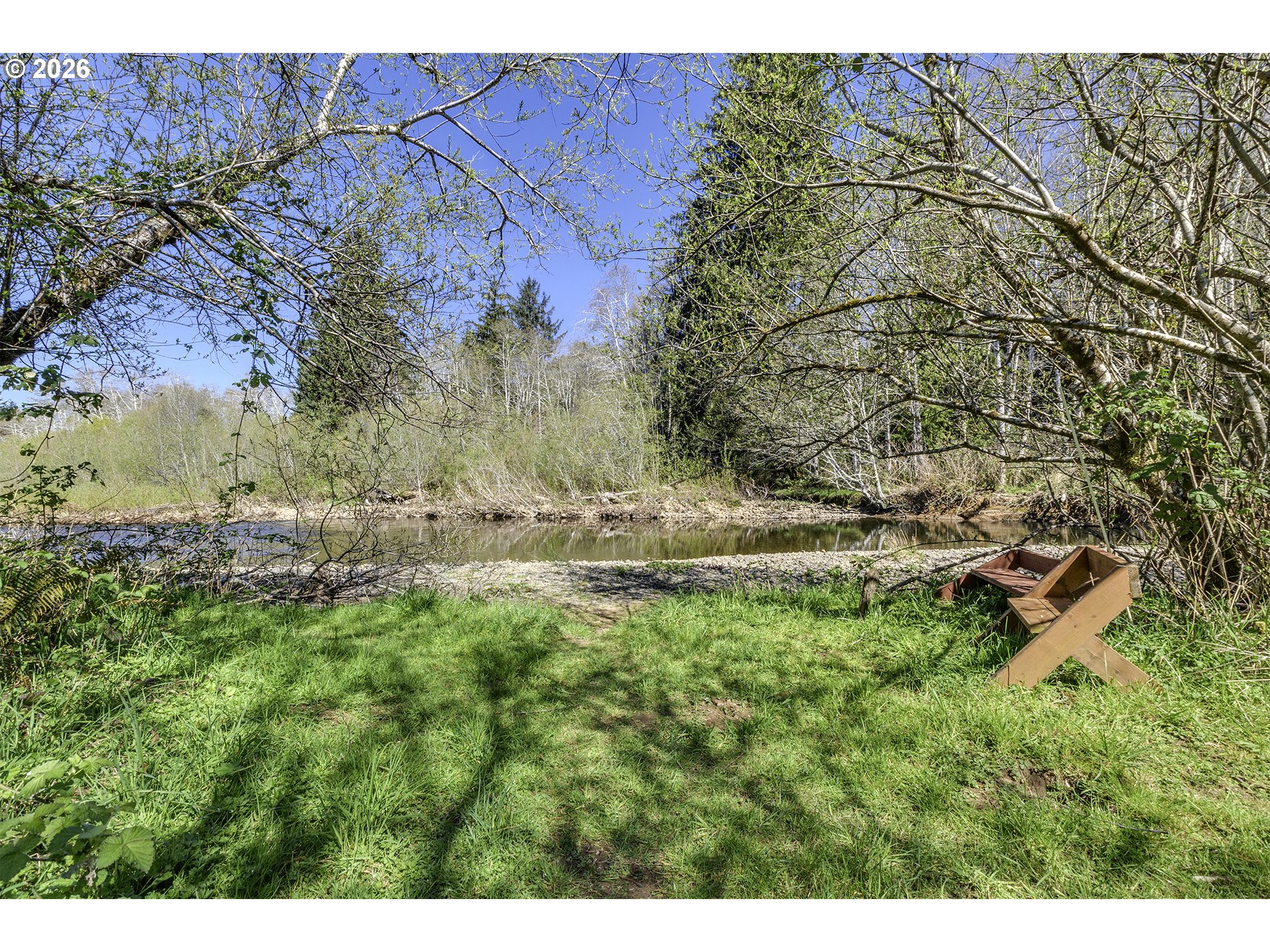 34049 West Campbell Loop Seaside, OR 97138 - Photo 45 of 48 a view of a yard with wooden fence