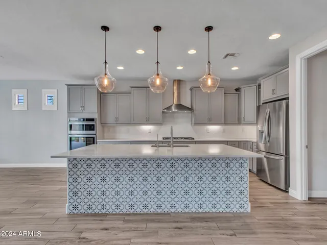 a close view of stove top oven