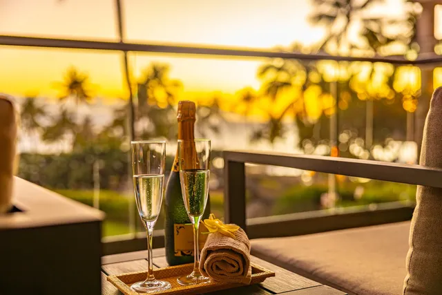 a view of a room with windows