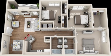 11908 Anderson Mill Road, Unit 1121 Austin, TX 78726 - Photo 24 of 24 View of room layout