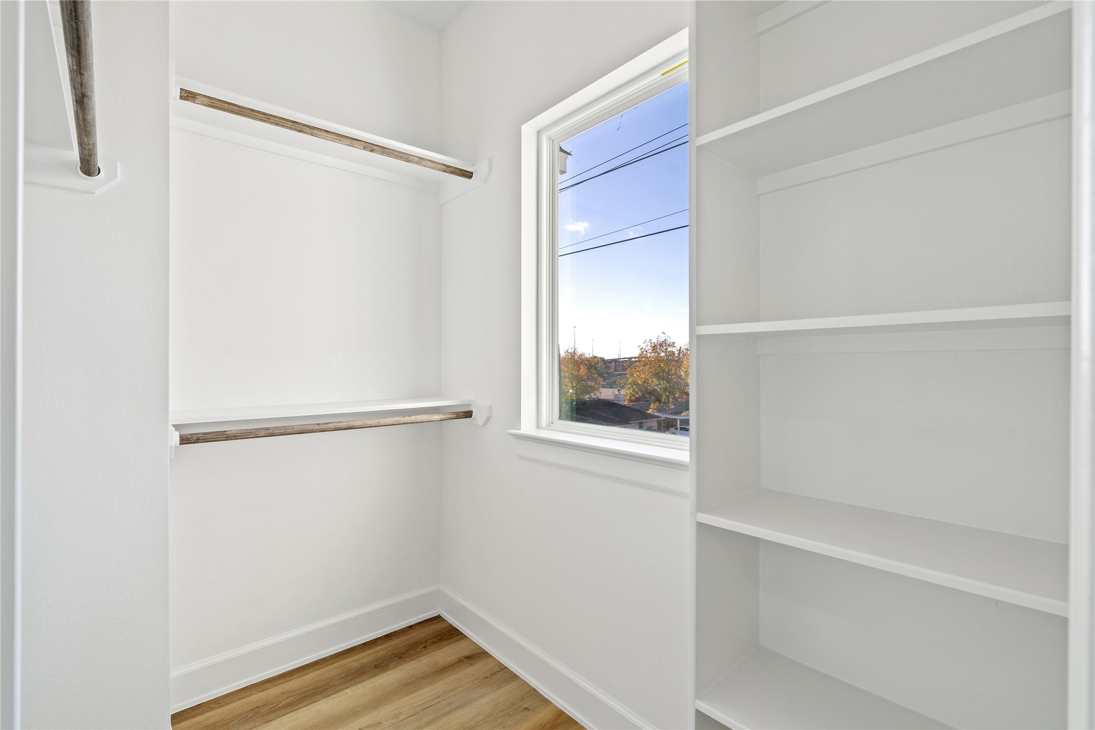 3601 Rebecca Street, Unit C Houston, TX 77021 - Photo 24 of 29 a view of an empty walk in closet
