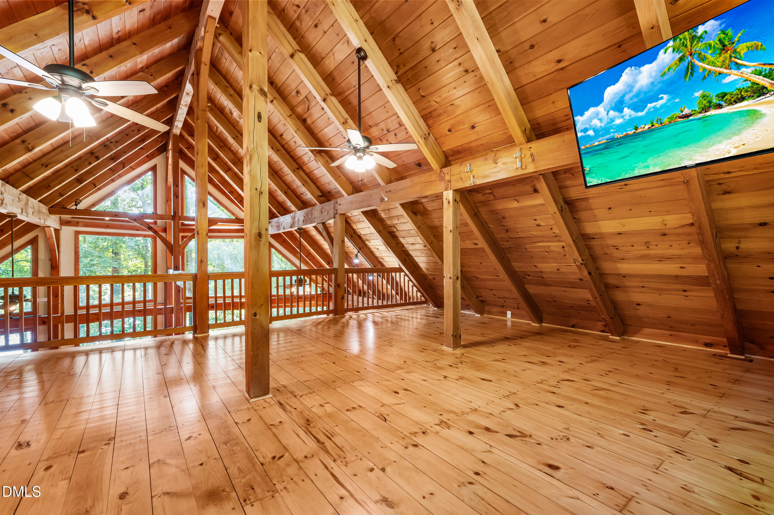 1621 Pearces Road Zebulon, NC 27597 - Photo 37 of 82 Loft with TV