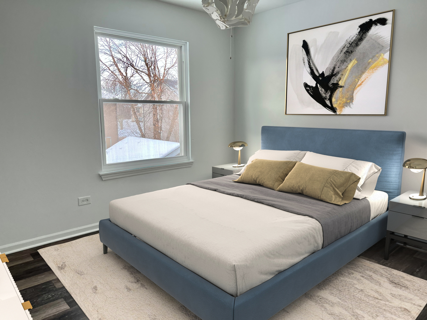 621 Buckboard Road Bolingbrook, IL 60490 - Photo 20 of 38 a bedroom with a bed and a window