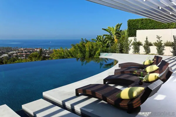 a view of an ocean