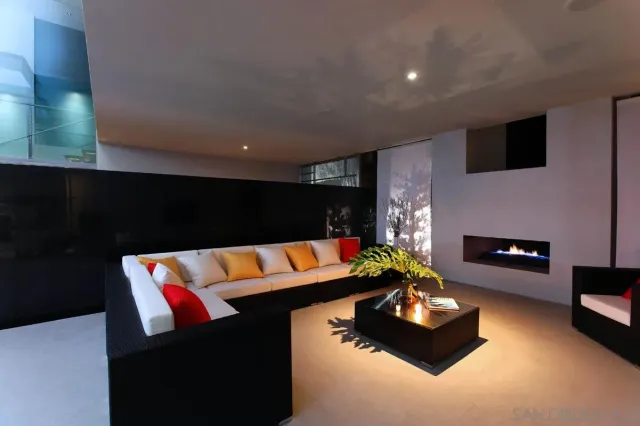 a view of a backyard with a patio