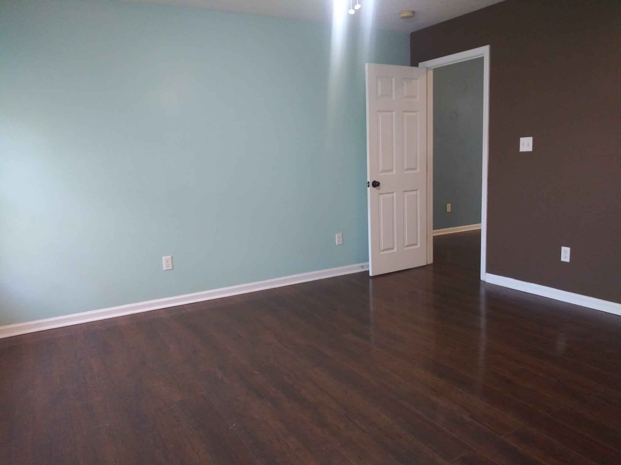 5330 Long Branch Road Tennessee Ridge, TN 37178 - Photo 36 of 57 an empty room with wooden floor and windows