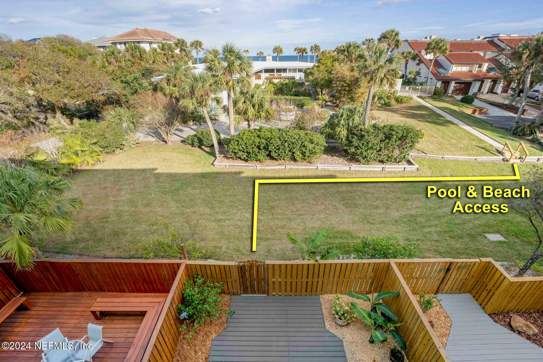 2327 Seminole Road Atlantic Beach, FL 32233 - Photo 26 of 31 Steps to pool & beach