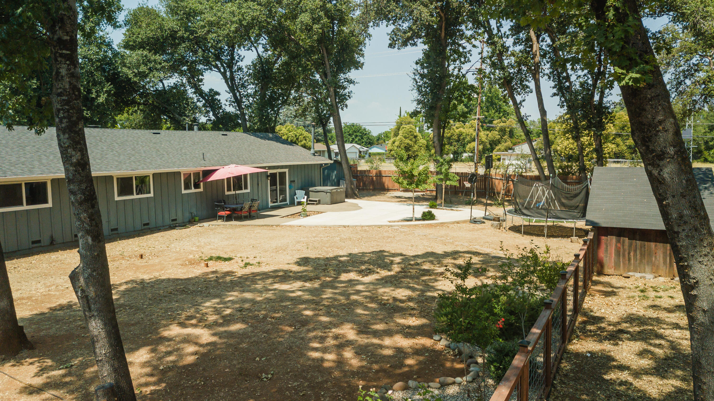 4001 Alta Mesa Drive Redding, CA 96002 - Photo 39 of 42 a view of a yard with tree s