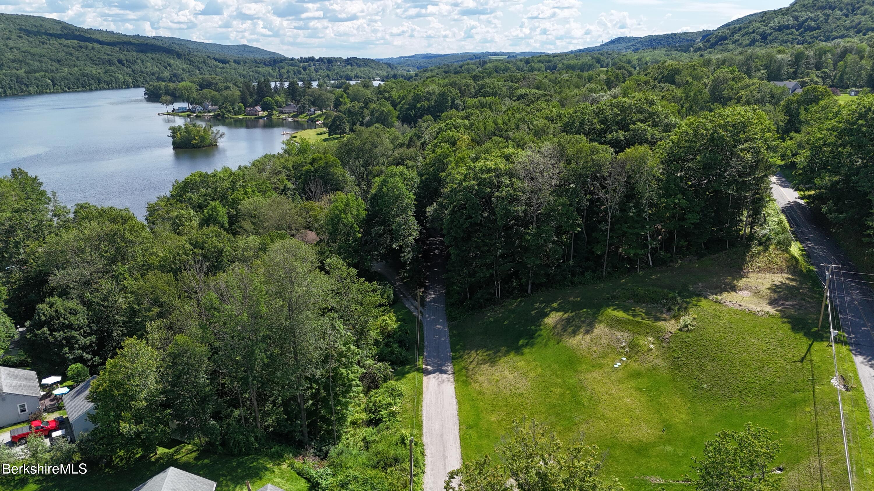 0 Horns Beach Road Cheshire, MA 01225 - Photo 13 of 19 Drone view