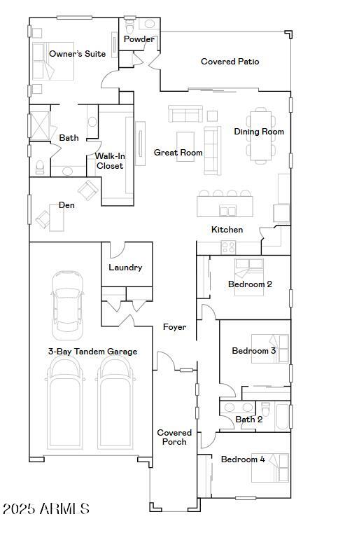23208 West Chipman Road Buckeye, AZ 85326 - Photo 29 of 29 Floorplan