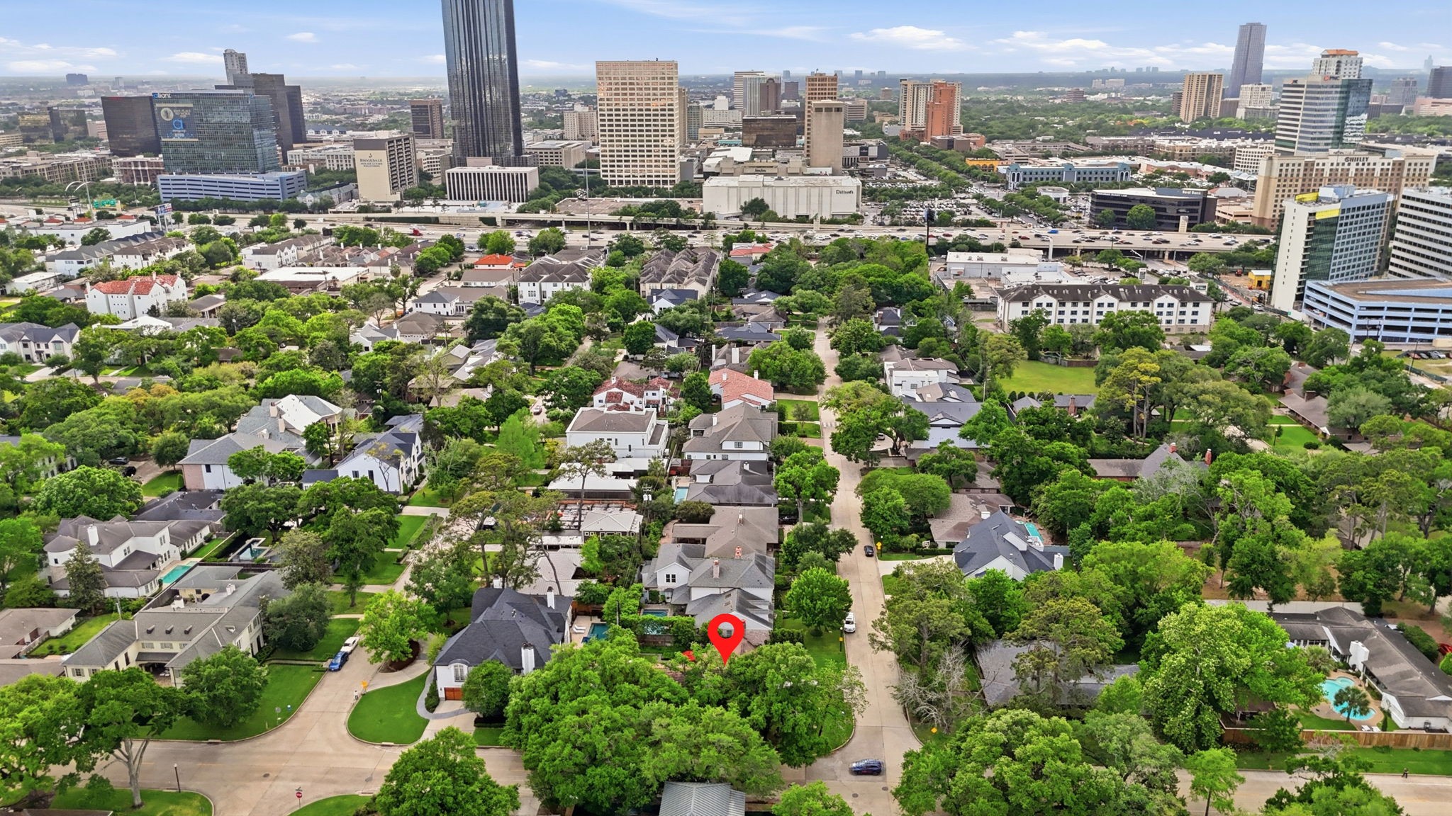 4603 Ivanhoe Street Houston, TX 77027 - Photo 49 of 50 a view of a city