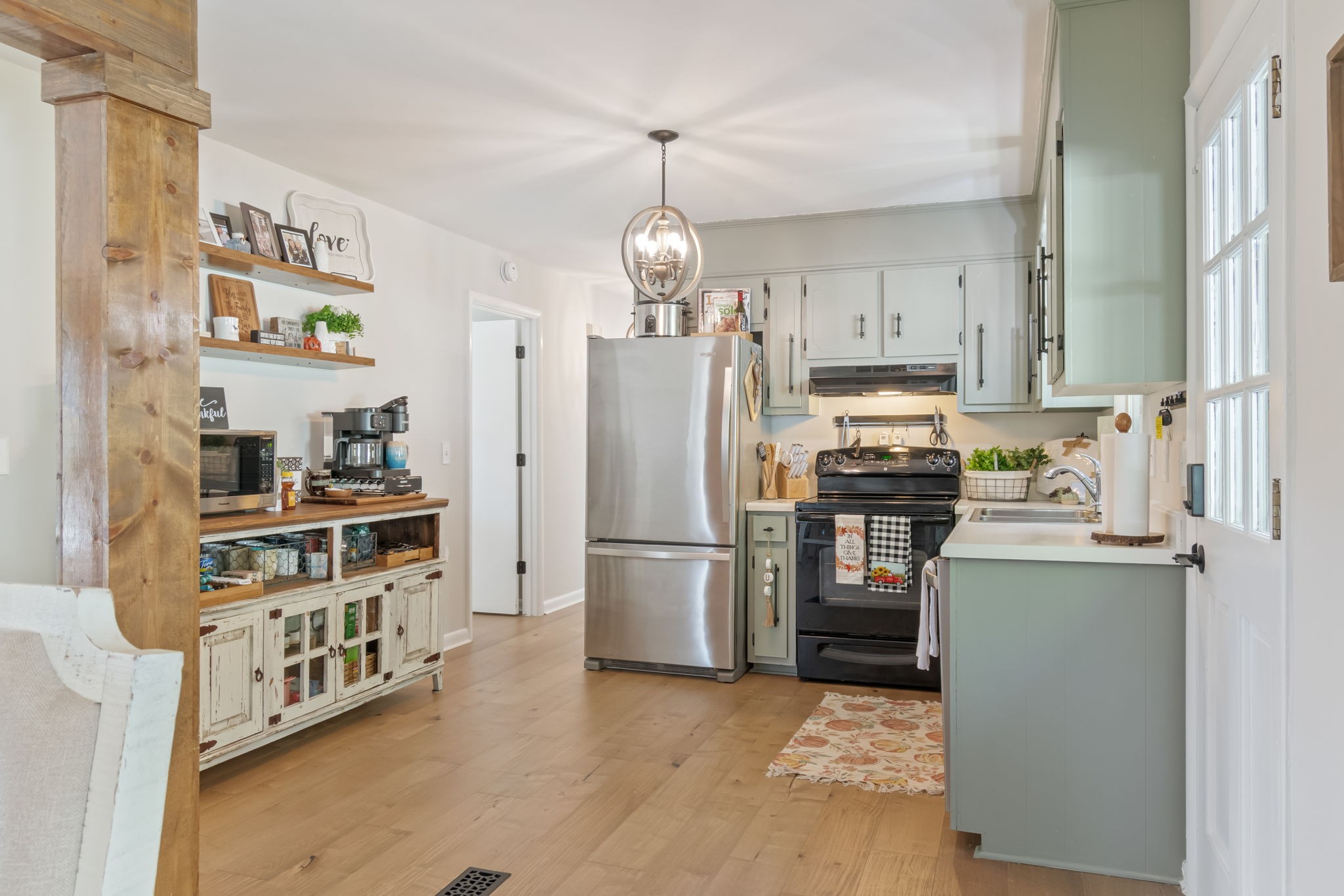 260 West Fork Road Mount Pleasant, TN 38474 - Photo 18 of 54 a kitchen with stainless steel appliances granite countertop a refrigerator a stove a sink and a refrigerator