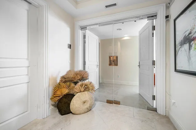 a view of room with walk in closet