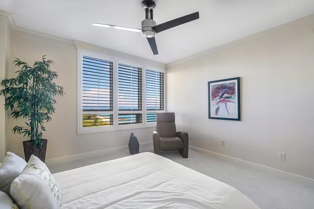 a view of city from balcony