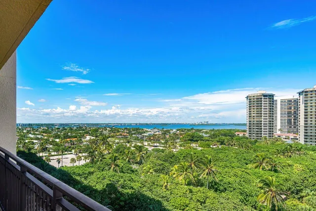 a view of a building with brick walls
