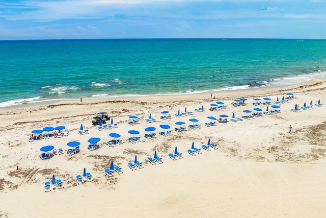 a dining room with wooden floor a chandelier a glass table and chairs