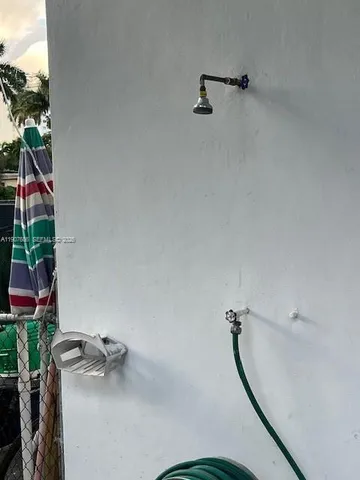 a view of a street with houses
