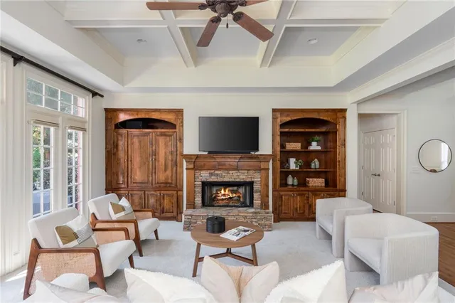 a spacious bathroom with a bathtub and a sink