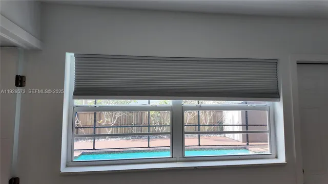 a view of front door