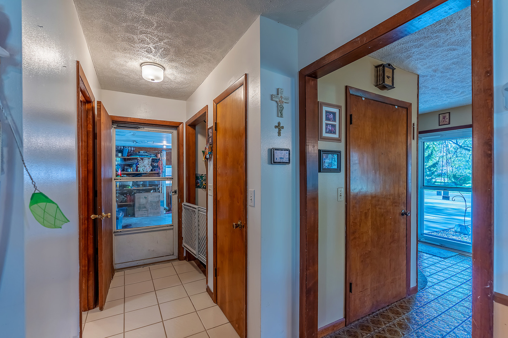 902 Warren Street Chenoa, IL 61726 - Photo 23 of 36 a view of a hallway with wooden floor