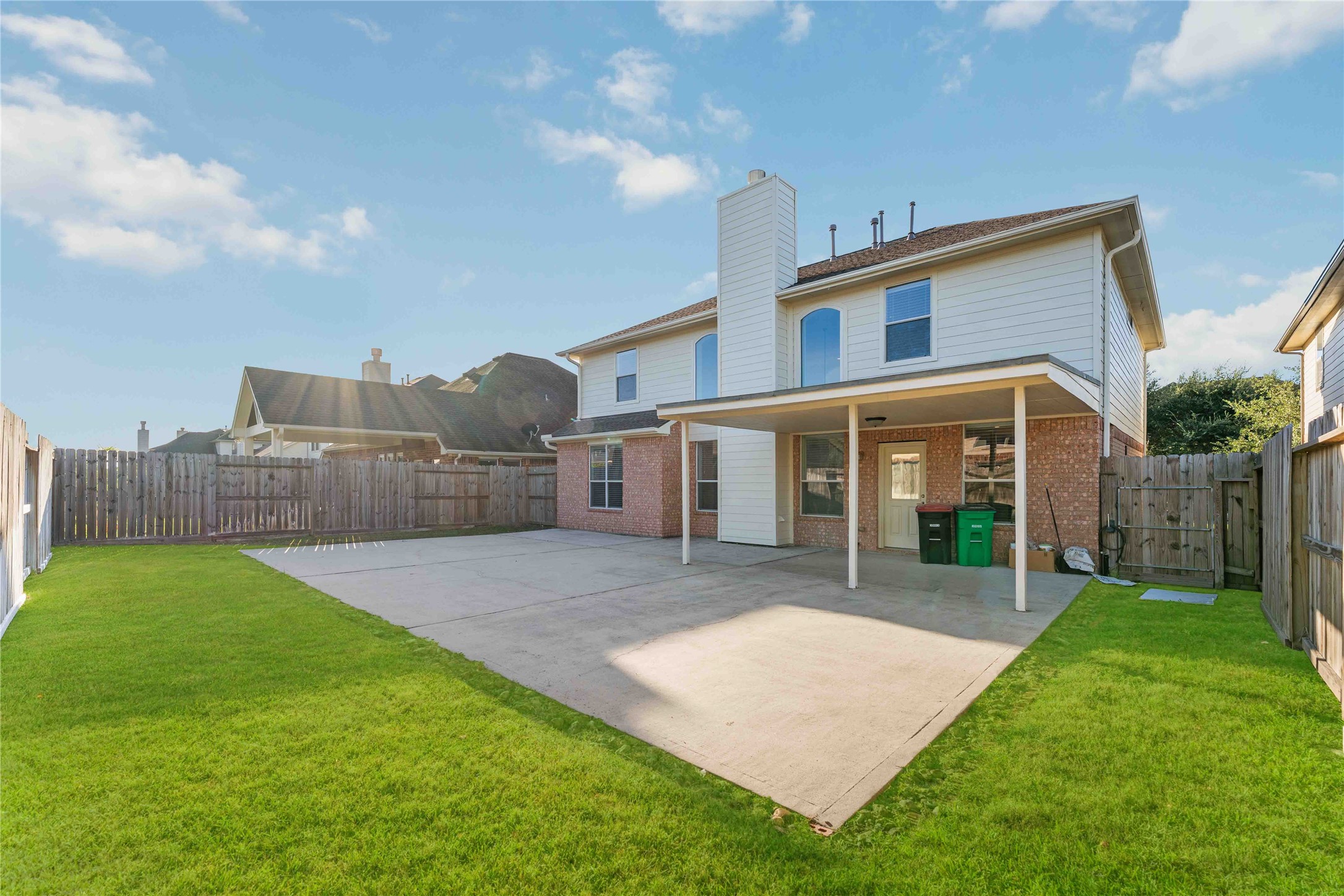 7226 VORGEN Court Spring, TX 77379 - Photo 41 of 43 a view of a house with a yard and pathway