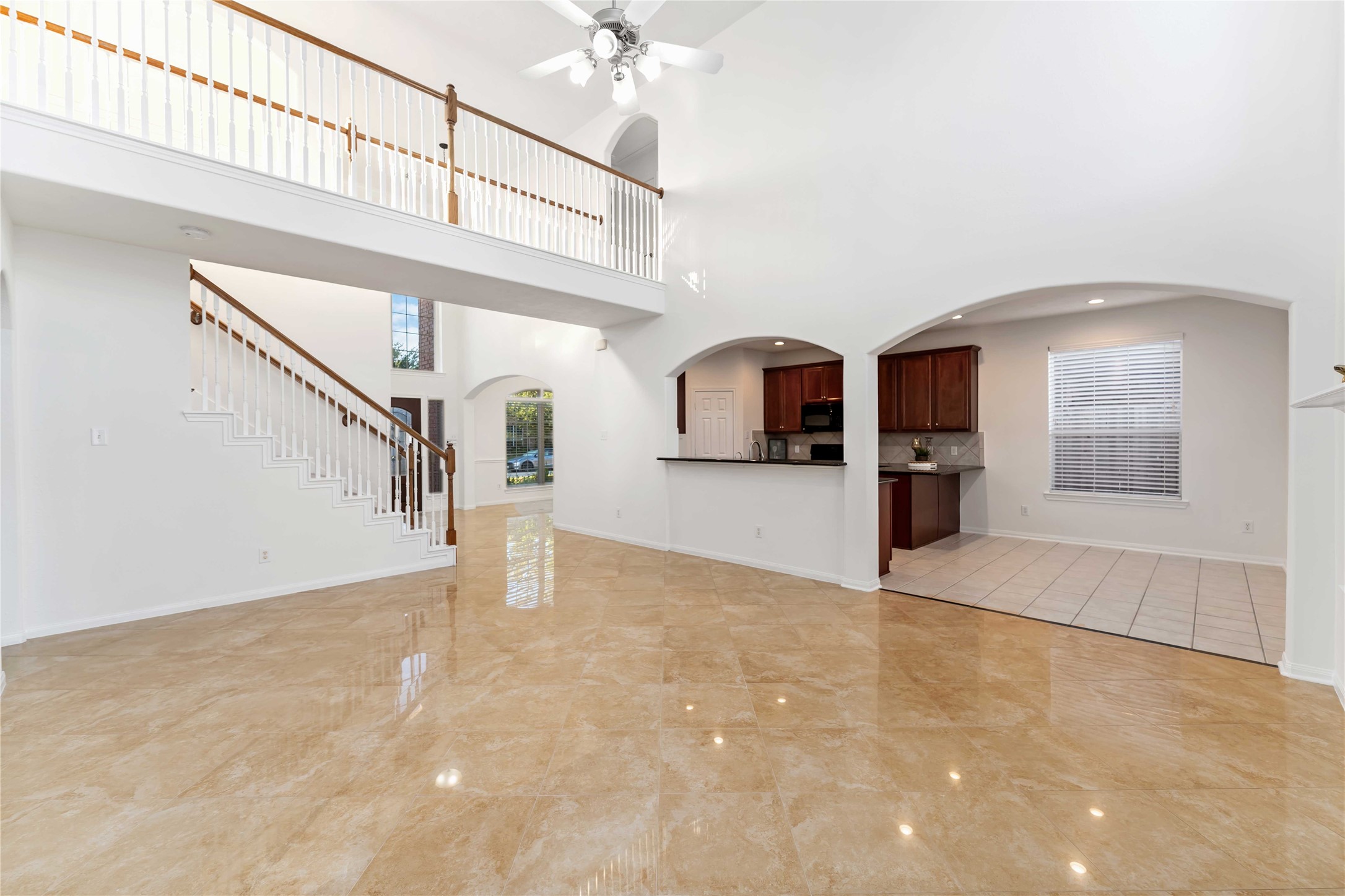 7226 VORGEN Court Spring, TX 77379 - Photo 7 of 43 a view of a kitchen with a sink and dishwasher kitchen view