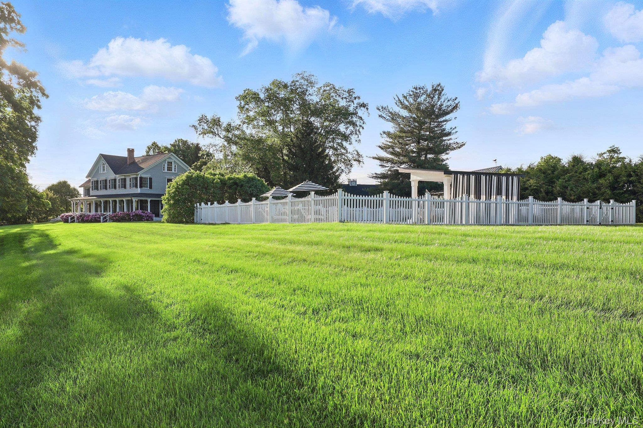 16 State School Road Warwick, NY 10990 - Photo 43 of 50 a view of a house with a big yard and large trees