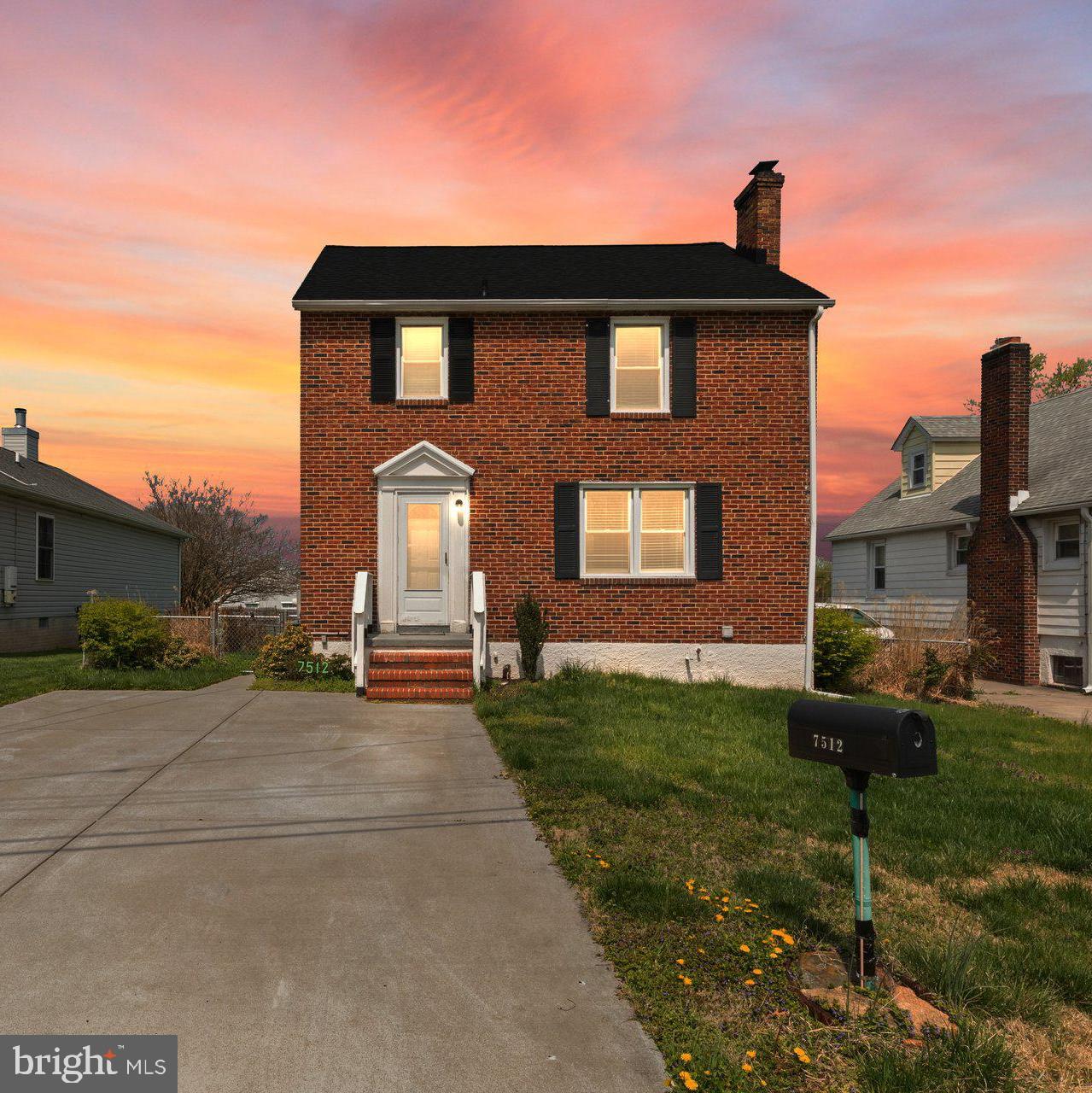 7512 Brightside Avenue Baltimore, MD 21237 - Photo 1 of 32 a front view of a house with garden