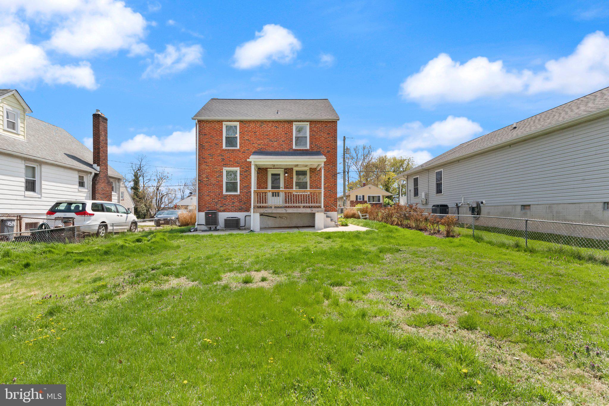 7512 Brightside Avenue Baltimore, MD 21237 - Photo 27 of 32 a view of a big yard of front a house