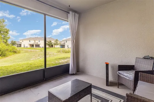 a view of ocean from a window