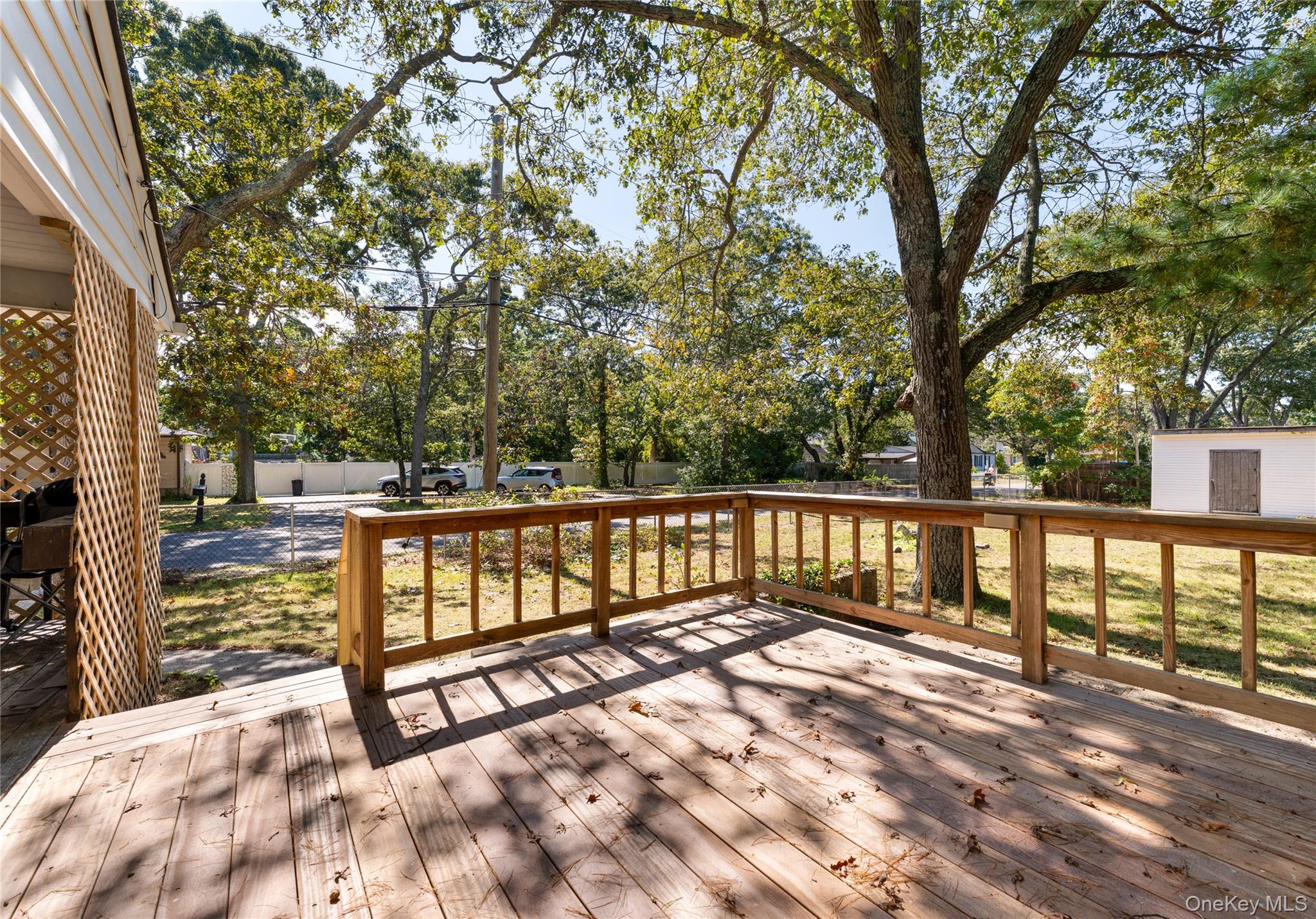 16 Daisy Place Selden, NY 11784 - Photo 15 of 19 a view of mountain with deck and trees