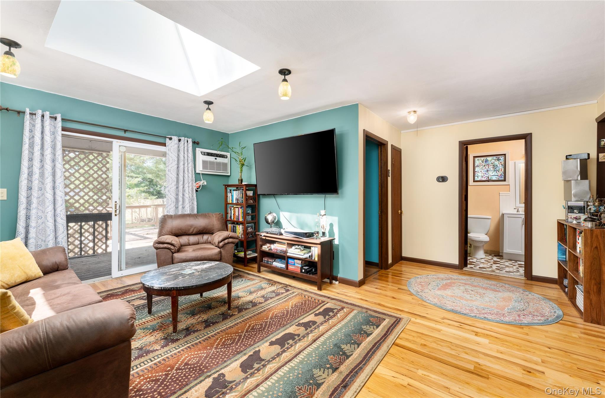 16 Daisy Place Selden, NY 11784 - Photo 3 of 19 a living room with furniture and a flat screen tv