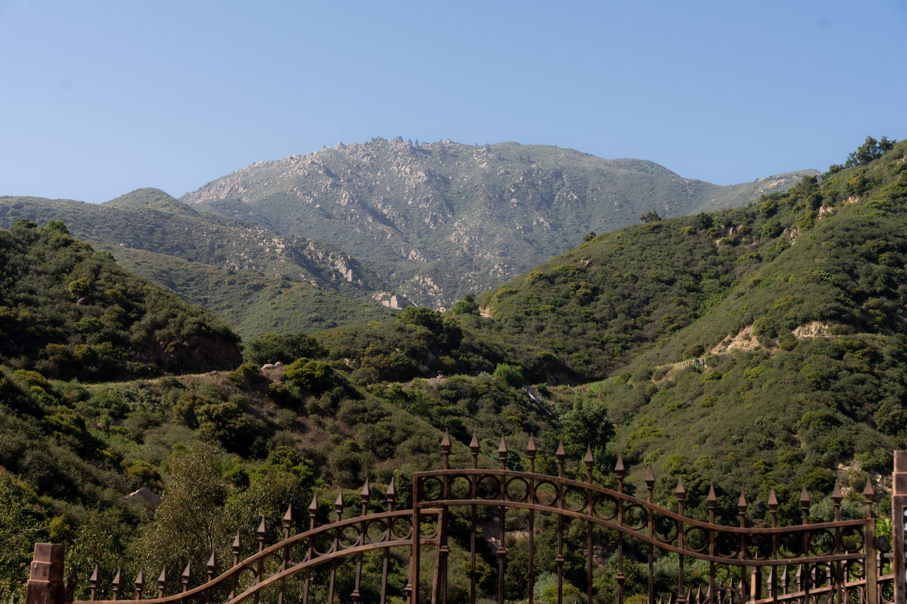2300 Gibraltar Road Santa Barbara, CA 93103 - Photo 3 of 21 Entry Gate: Mountain Views