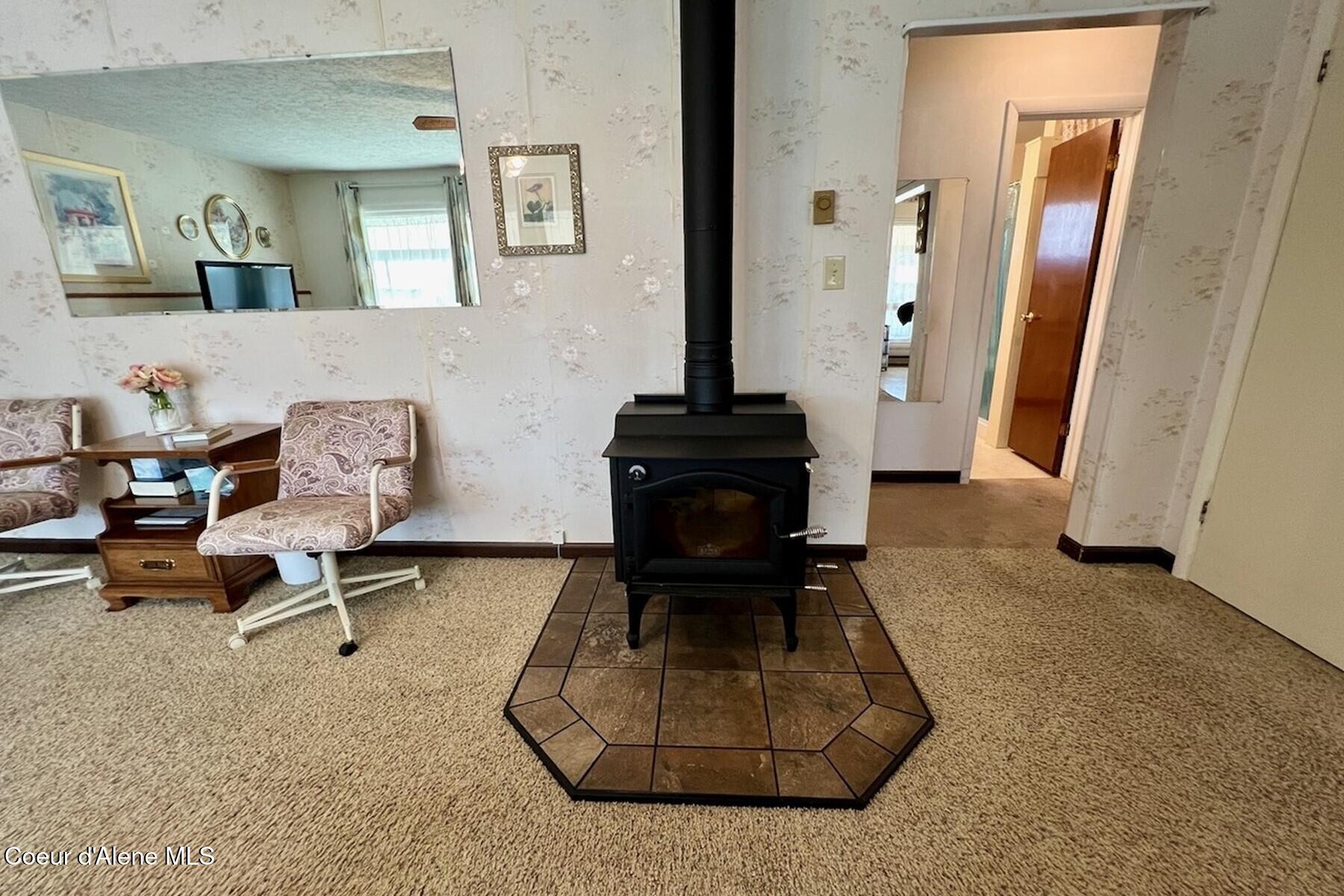 321 High Street Priest River, ID 83856 - Photo 22 of 33 Wood Burning Stove