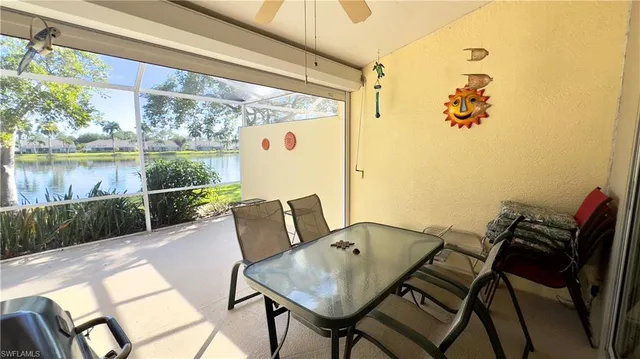 a view of a outdoor seating area