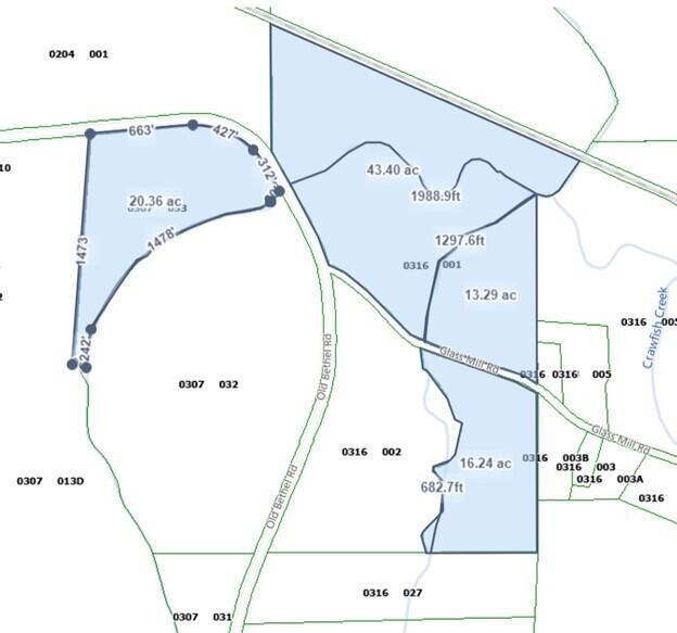 0 Glass Mill Road, Unit PARCEL A Chickamauga, GA 30707 - Photo 4 of 7 Comprehensive Map