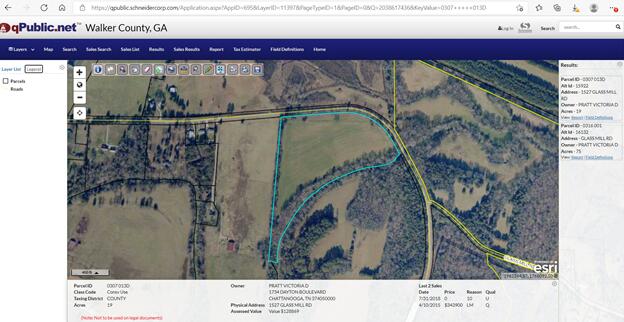 0 Glass Mill Road, Unit PARCEL A Chickamauga, GA 30707 - Photo 5 of 7 Parcel A, Tax Map ID